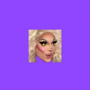 Создать мем: макияж, drag queen лицо под прямым углом, дрейк квин макияж