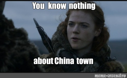 You know nothing about me