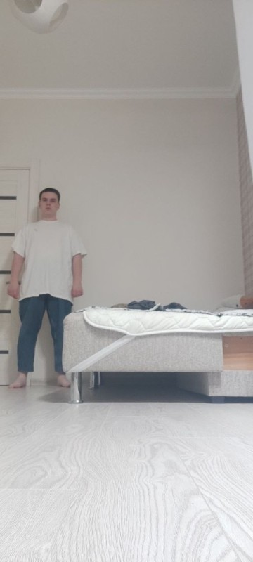 Create meme: bed, A minimalistic bed, a bed without sides for a mattress