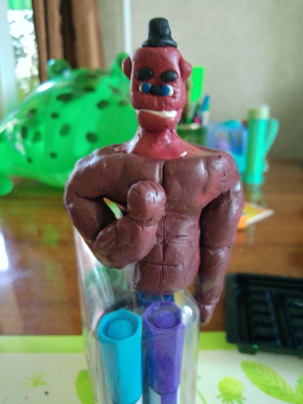 Create meme: modeling, plasticine, from clay