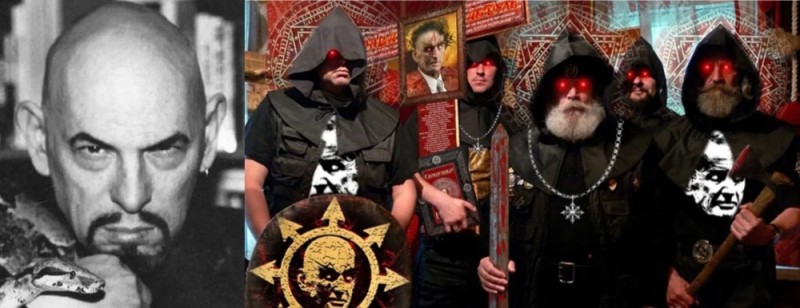 Create meme: Anton Lavey, Abdulov bogosatana, The banner bearers sect