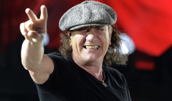 Create meme: Brian Johnson AC dc, soloist ac dc , Brian Johnson