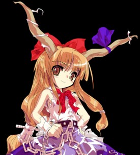 Create meme: suika ibuki, Suika Ibuki Sprite, the Suica 