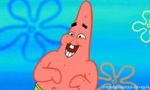 Create meme: Patrick star sexy, spongebob patrick, Patrick star stoned