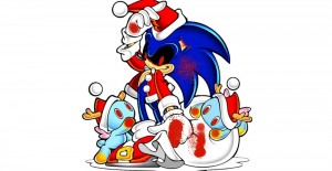 Создать мем: sonic christmas blast, Sonic the Hedgehog, соник спасает рождество