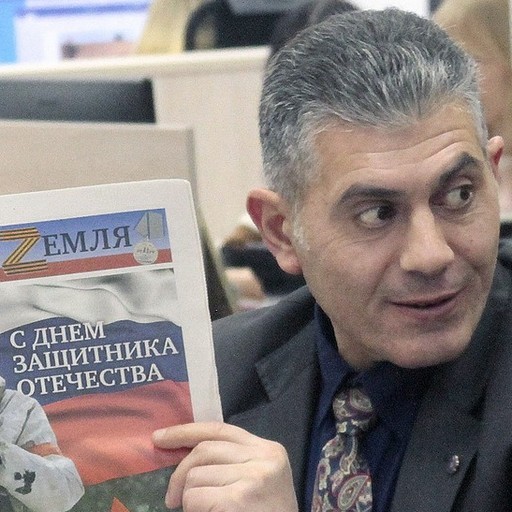 Create meme: Lev Shlosberg , Onishchenko , male 