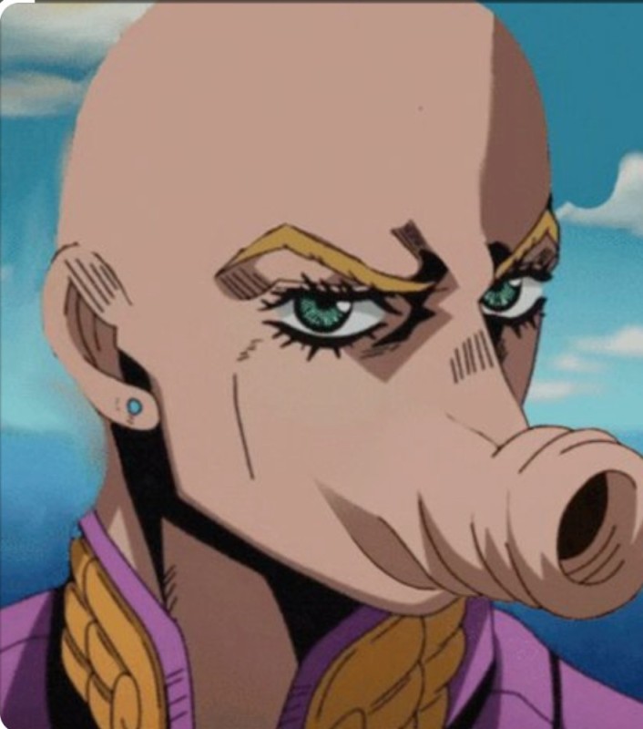 Create meme: kizaru, anime jojo