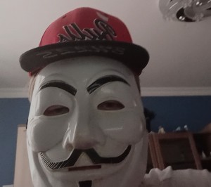 Create meme: anonymous mask, people