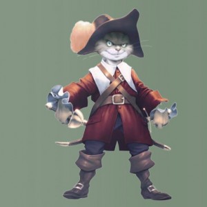 Create meme: puss in boots, characters, art character