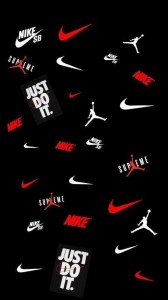 Create meme: Wallpapers Nike iPhone