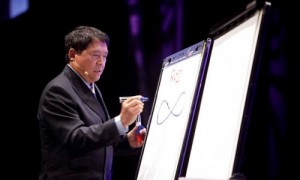 Create meme: Robert Kiyosaki, Teacher