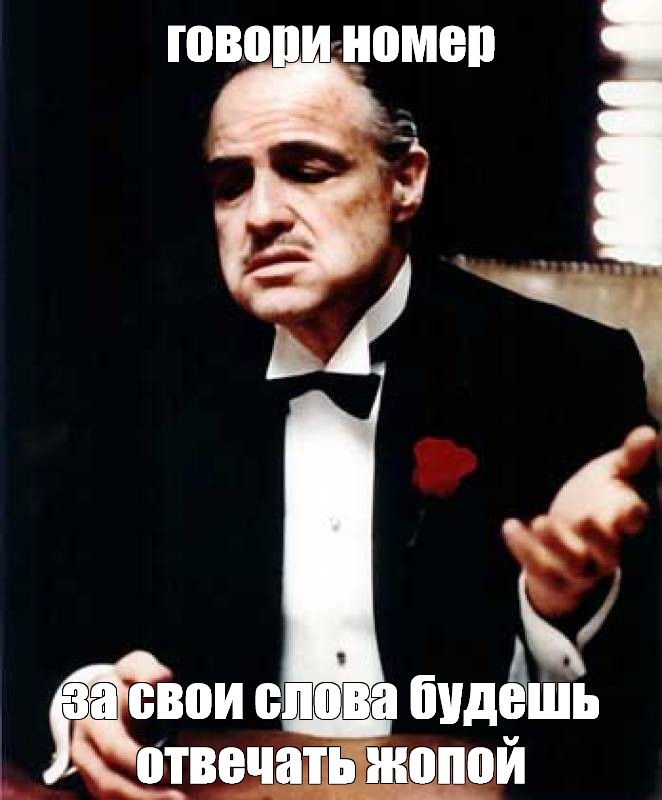 Номер 1 говорит. Дон Корлеоне. Откуда ты это сказал Мем. Мем принято выдвигаюсь. Тихий Дон мемы.