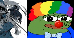 Create meme: honkler the clown, pepe frog honk honk, photo of Pepe the clown