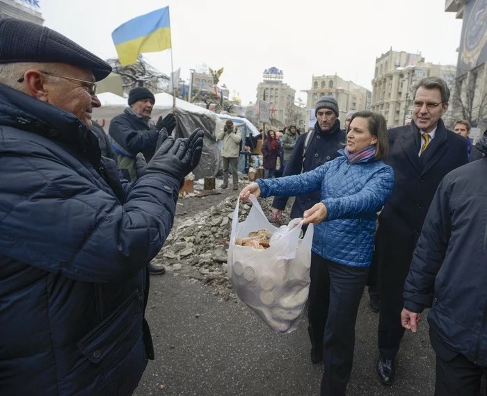 Create meme: Victoria Nuland on the Maidan, Victoria Nuland , Nuland cookies