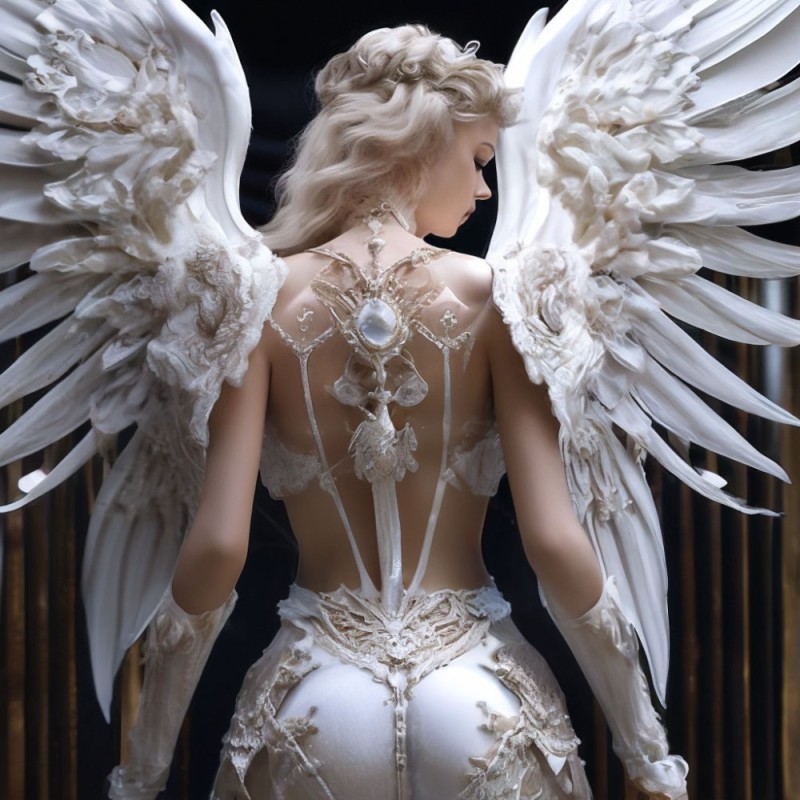 Create meme: the angel is beautiful, angel , girls of fantasy