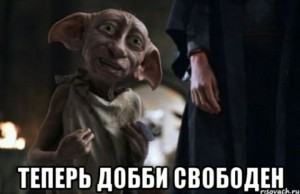 Create meme: Dobby is a good meme, Dobby meme, Dobby is free memes