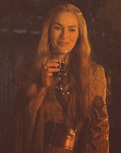 Create meme: Cersei Lannister wine, Cersei Lannister gifs, Cersei game of thrones GIF