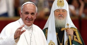 Create meme: ortodoks, pope francis, Patriarch Kirill