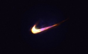 Создать мем: nike football, nike logo, nike fire