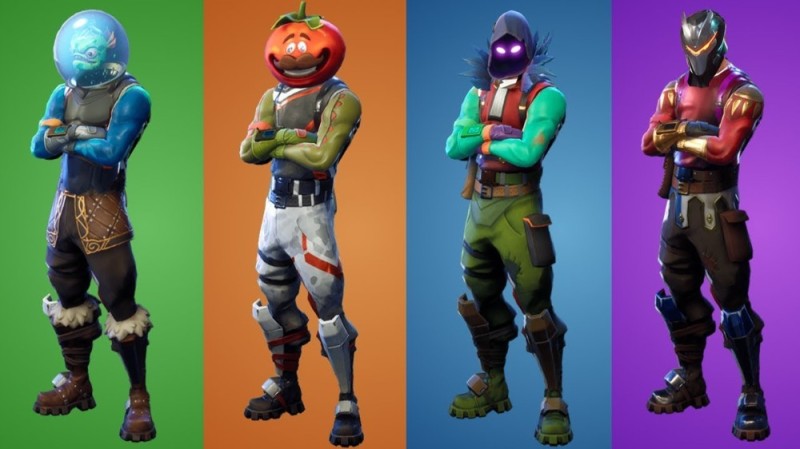 Create meme: heroes from the game Fortnight, skins in a fortnight, fortnite characters
