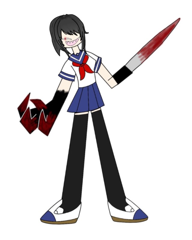 Create meme: andere , yandere simulator, yandere characters