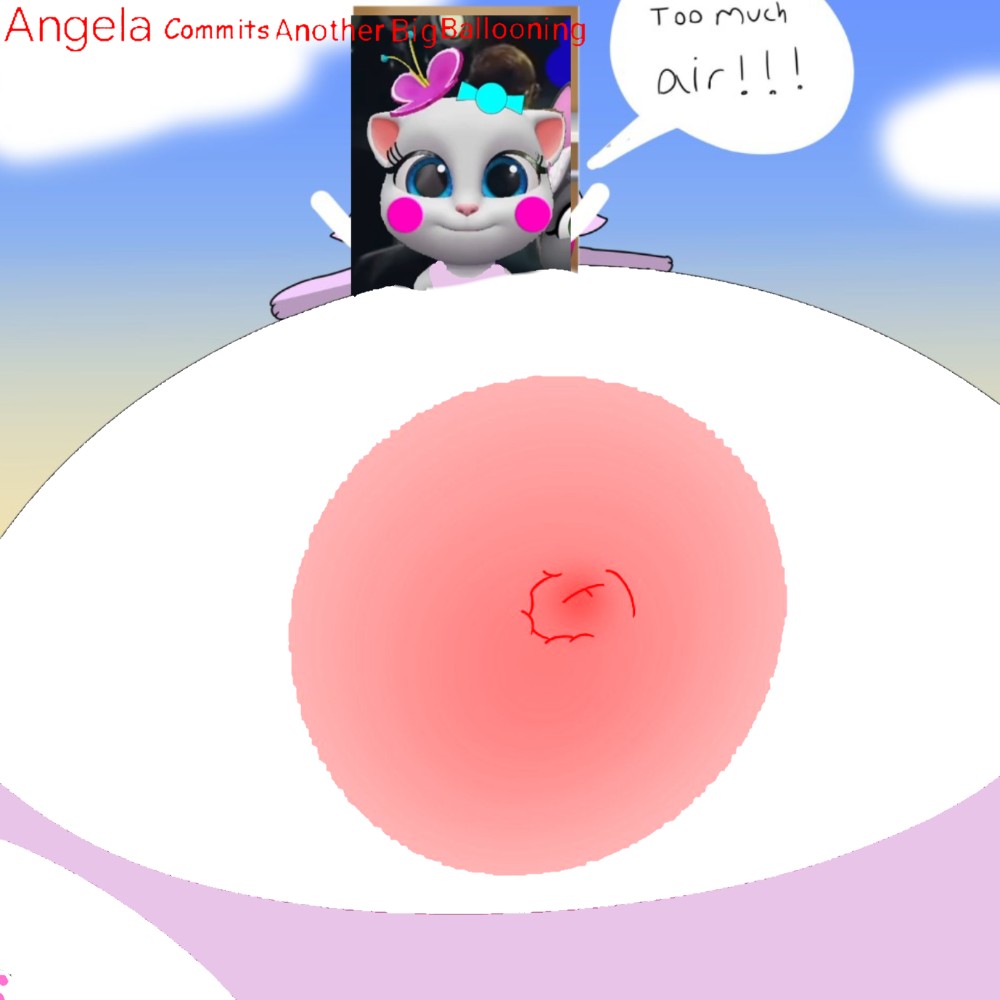 Create meme: talking Angela, my talking Angela , Angela