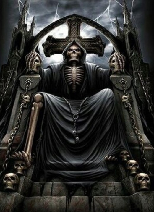 Create meme: gothic fantasy, the demon on the throne, The devil is on the throne