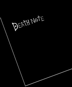 Create meme: the death note notebook, cover death note