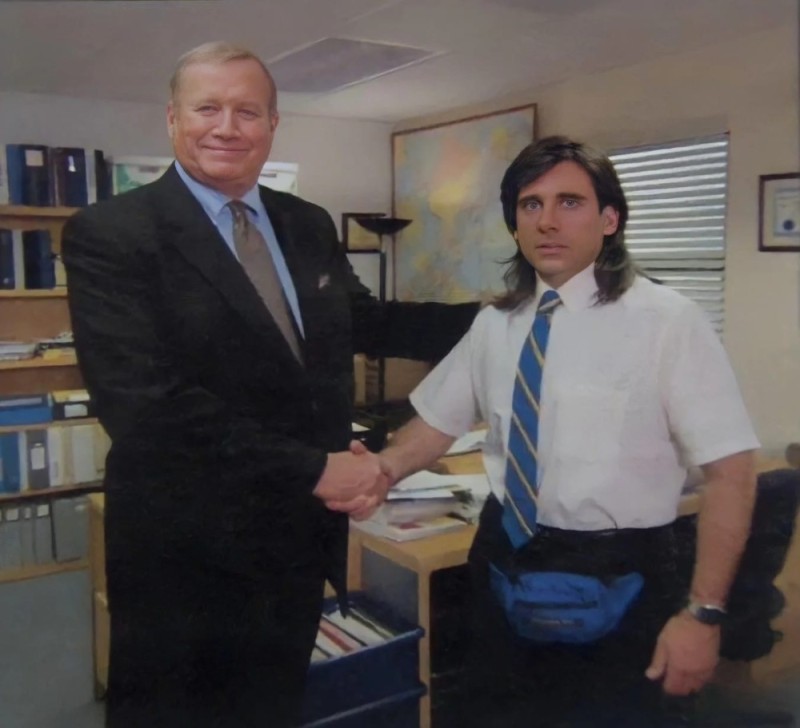 Create meme: TV series office meme handshake, Michael Scott's office handshake, meme tv series office