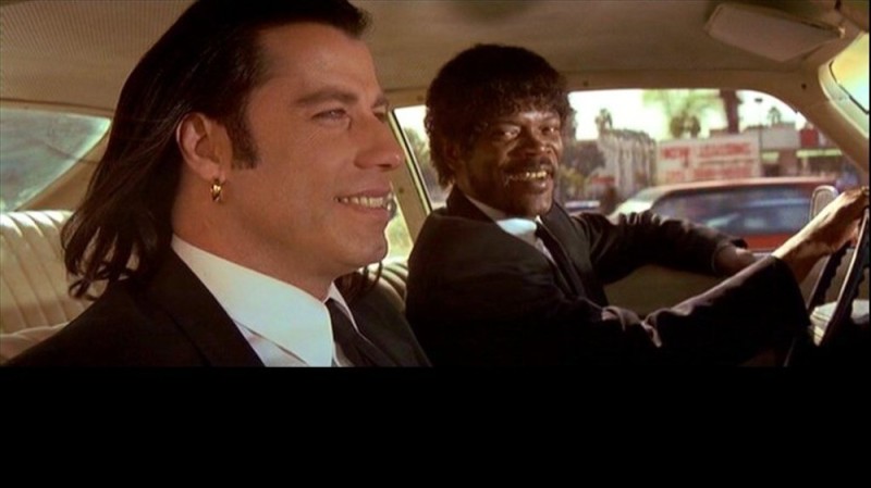 Create meme: Travolta pulp fiction, pulp fiction Vincent, pulp fiction Vincent VEGA