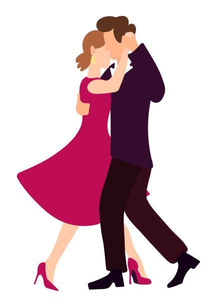 Создать мем: tango, бальные танцы танго рисунки, танго
