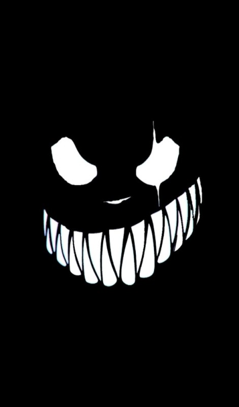 Create meme: teeth on a black background, evil smile pattern, evil smile 