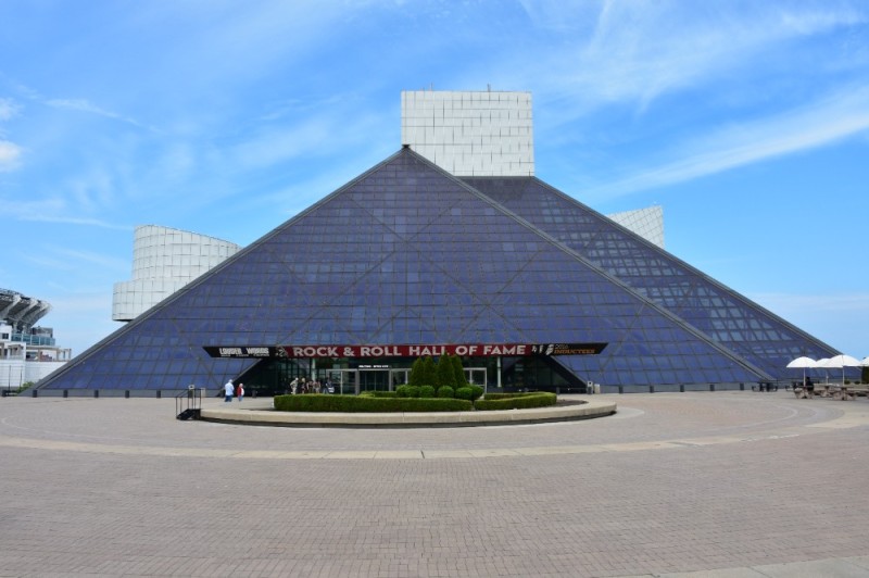 Create meme: Ohio Rock and Roll Hall of Fame, the rock and roll hall of fame and museum, the rock and roll hall of fame