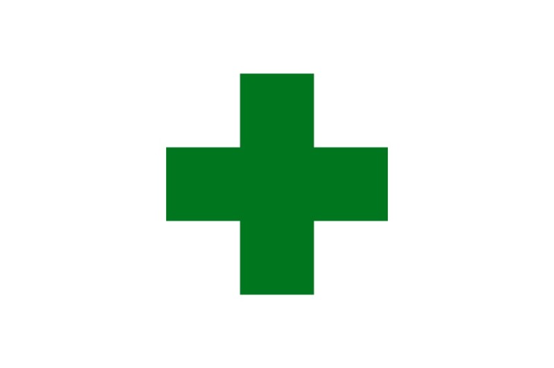 Create meme: green plus, plus sign, The green cross