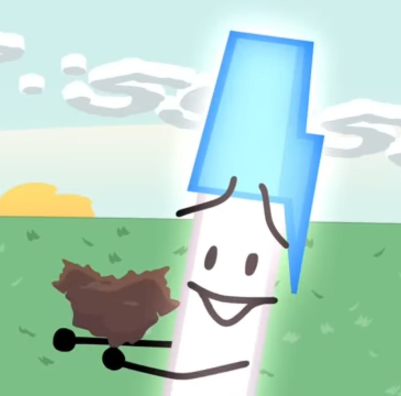 Создать мем: bfdi pen, bfdi eraser, battle for bfdi pen