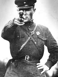 Create meme: NKVD officer, Vasya bayonet, People 's Commissariat of Internal Affairs of the USSR