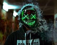 Create meme: cool mask purge, photo phantom mask 2019, neon mask