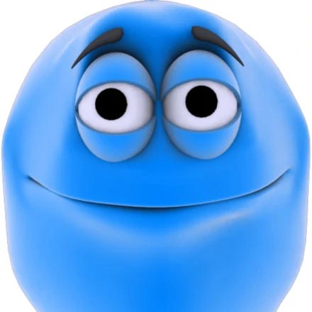 Create meme: talking john, blue emoticons, smiley blue