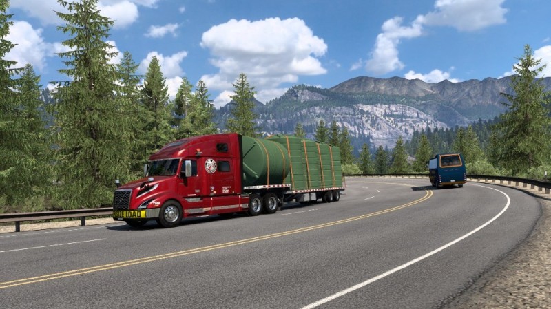 Создать мем: вольво внл етс 2, euro truck simulator 2 american truck simulator, симулятор грузовика