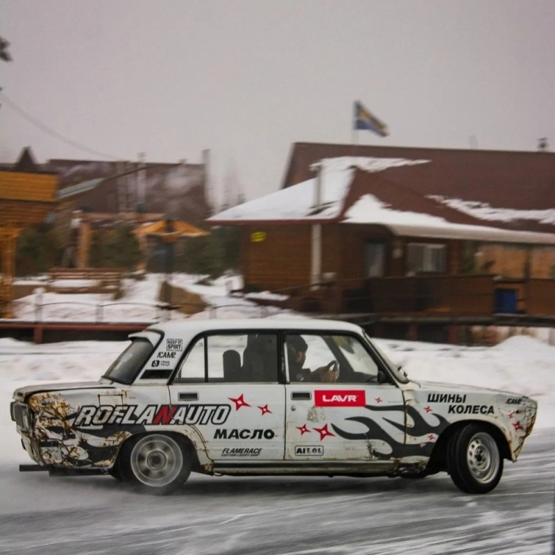 Create meme: zhiga drift, vaz 2105 sergey stilov, sprint drift racing