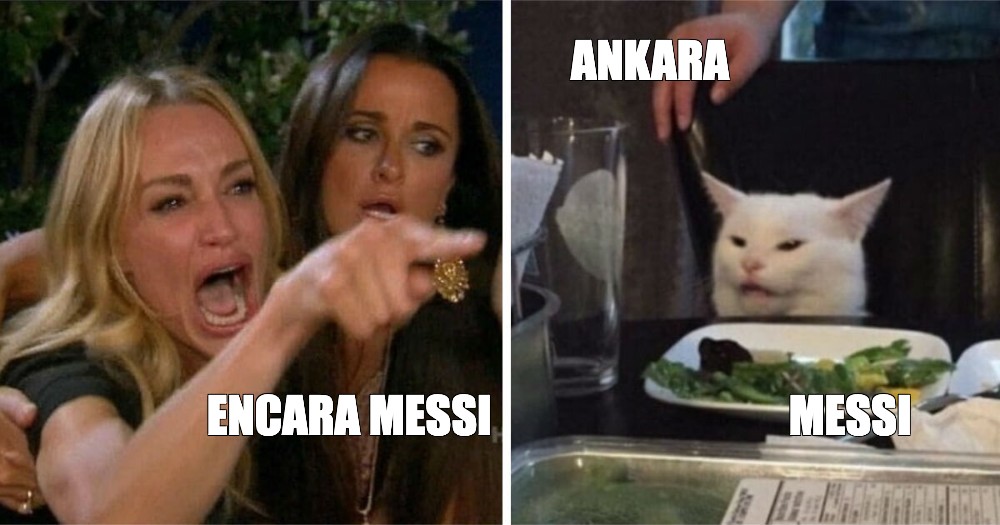 Комикс мем Ankara Encara Messi Messi Комиксы Meme