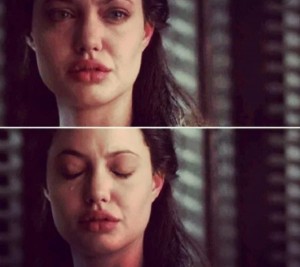 Create meme: angelina jolie crying meme, jolie is crying, meme of angelina jolie