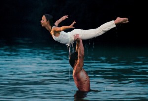 Create meme: dirty dancing film photo., dirty dancing support in the water, Dirty dancing