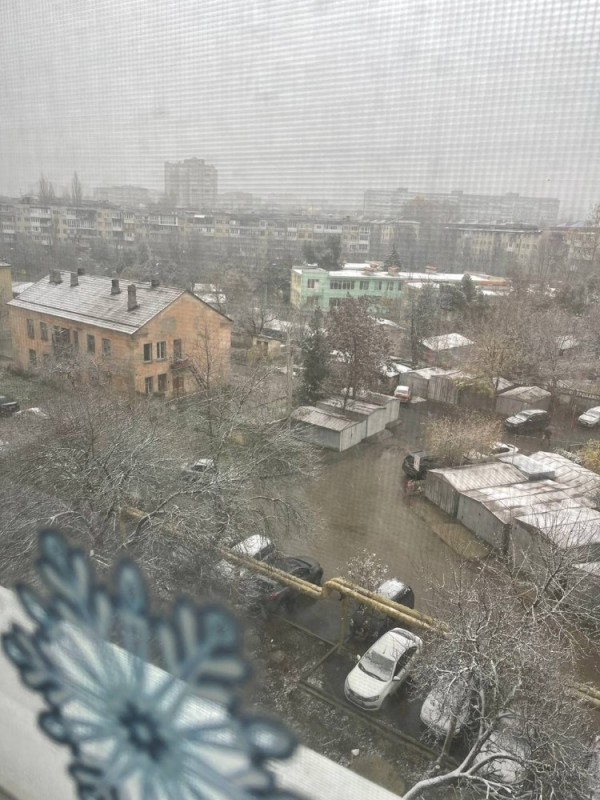 Create meme: snow in Ufa, snow in krasnodar, snow 