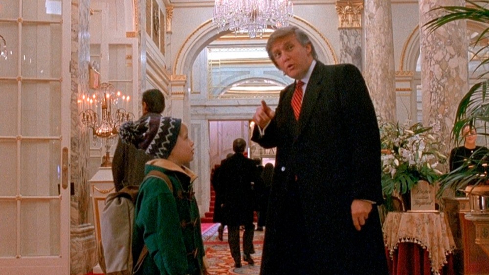 Create meme: Donald Trump in the movie Home Alone, home alone, Donald trump, Home Alone 2: Lost in New York, The 1992 Donald Trump film