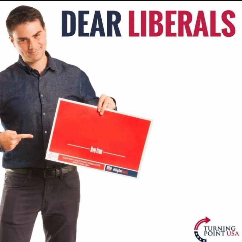 Создать мем: ben shapiro how many books does he have, ben shapiro dear liberals, бизнесмены