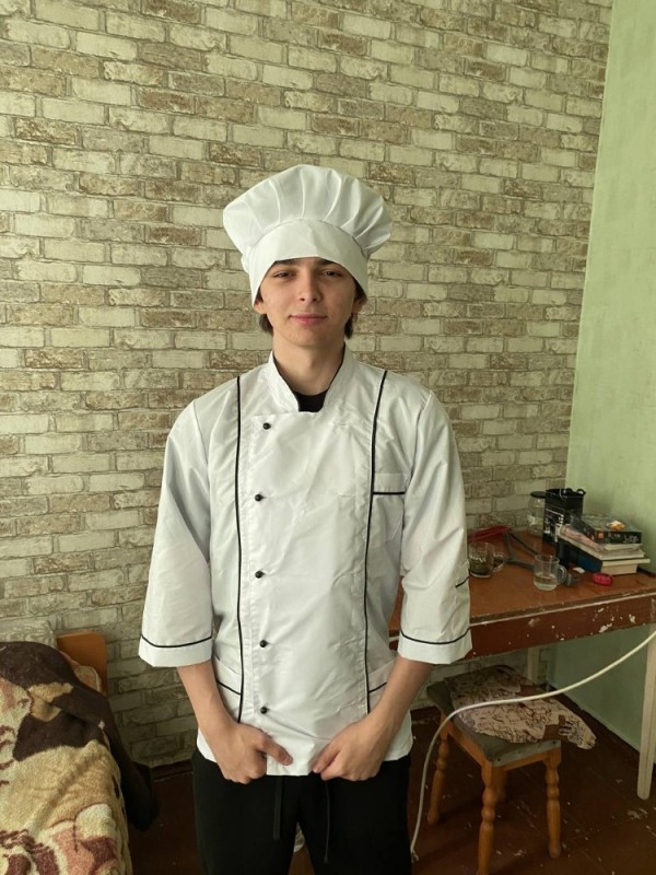 Create meme: clothes for chefs, chef's costume, chef's uniform