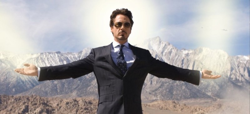 Create meme: meme Tony stark , Tony stark throws up his hands , Robert Downey Jr iron man 