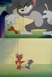 Create meme: Tom and Jerry, Tom and Jerry Dr Jekyll and Mr mouse