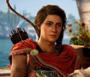 Создать мем: ac odyssey, kassandra, ac odyssey павсаний фото